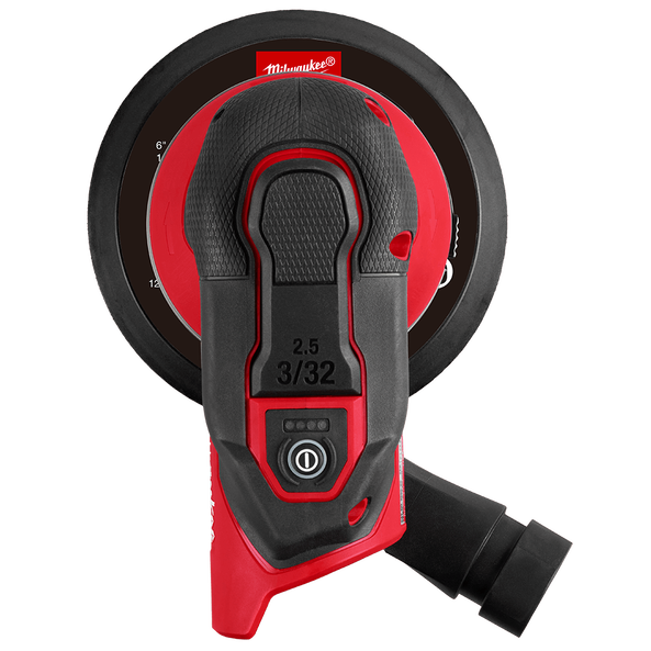 Milwaukee M12FROS250 12V Fuel Li-ion Cordless Brushless 150mm Random Orbital Sander 2.5mm - Skin Only