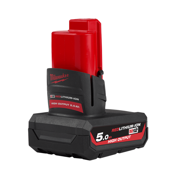 Milwaukee M12™ REDLITHIUM™ HIGH OUTPUT™ 5.0Ah Battery