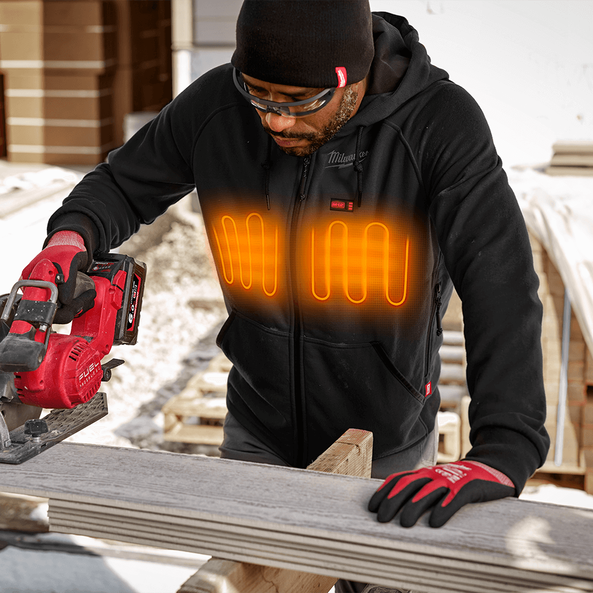 Milwaukee M12 Heated Hoodie Black – XL