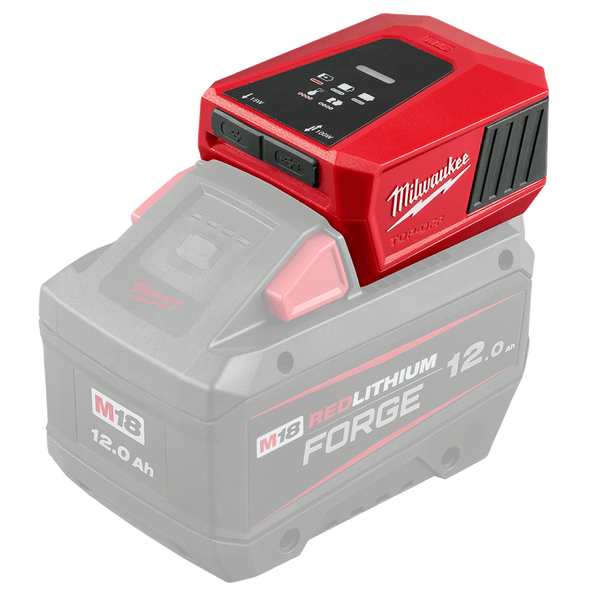 Milwaukee M18™ TOP-OFF Bidirectional Charger & Power Supply M18BC