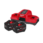 Milwaukee M18™ REDLITHIUM™ FORGE™ 12.0Ah Super Charger Starter Pack M18FSPD122B