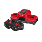 Milwaukee M18™ REDLITHIUM™ FORGE™ 8.0Ah Super Charger Starter Pack M18FSPD802B