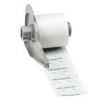 Brady BMP71 Metallized Polyester Asset Tracking Calibration Labels 250 Labels/Roll