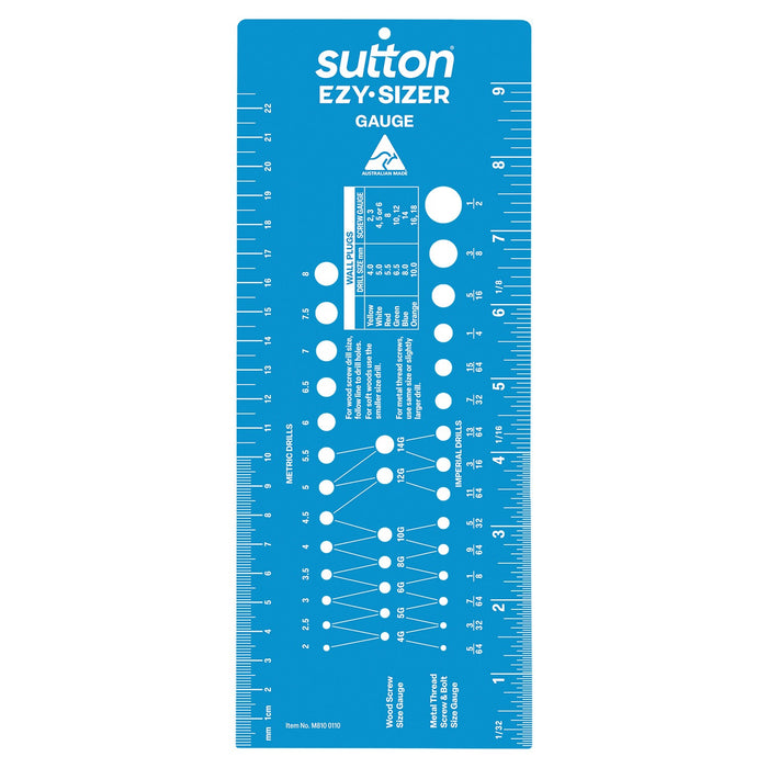 Sutton M810 Ezy Sizer Drill Gauge