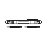 Matador Pocket Screwdriver 4-in-1, 1.5-3mm PH00-PH0