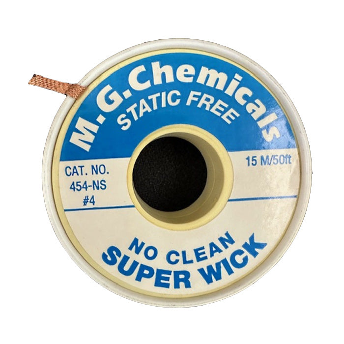 MG Chemicals Superwick 454-NS No Clean - #4 Blue 15M