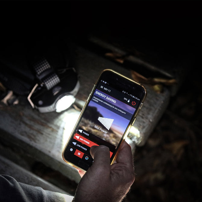 Ledlenser MH11 1000lm Bluetooth Rechargeable Multi-Colour LED Outdoor Headlamp Black