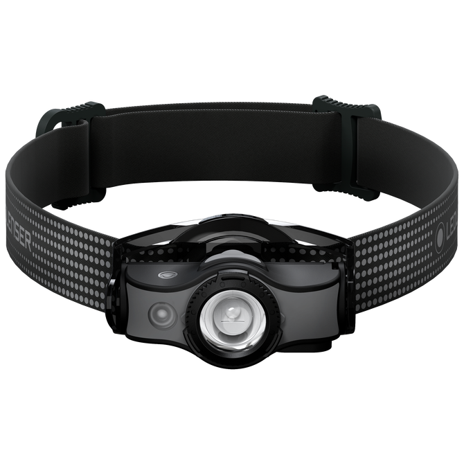 Ledlenser MH5 400lm Rechargeable Outdoor Headlamp Red Night Mode Black & Grey