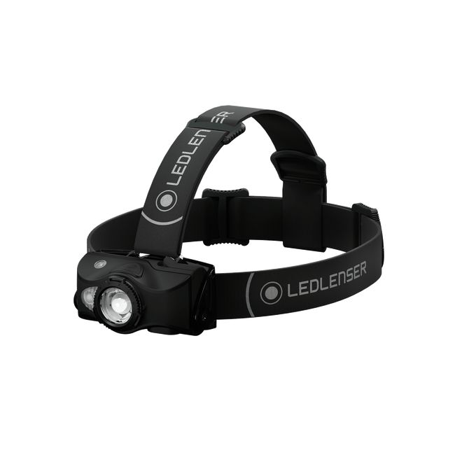Ledlenser MH8 600lm Rechargeable Multi-Colour LED Outdoor Headlamp Black