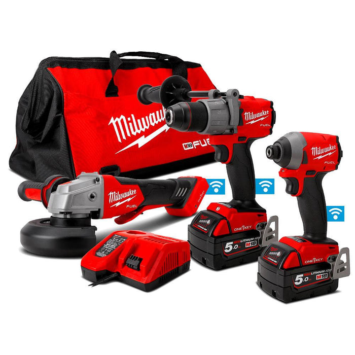Milwaukee M18 FUEL™ ONE-KEY™ 3 Piece Combo Kit 3A2