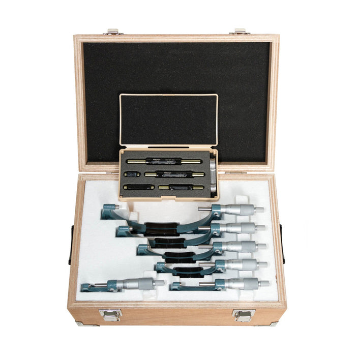Mitutoyo Series 103 Outside Micrometer 6 Piece Set Range 150-300mm 103-915-10