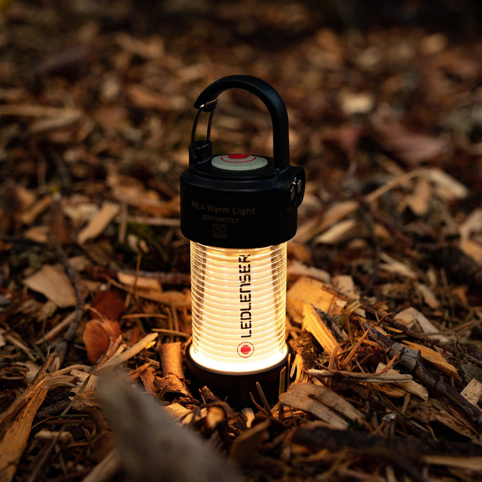 Ledlenser ML4 Warm Light 300lm Rechargeable Mini Lantern With Red Night Mode
