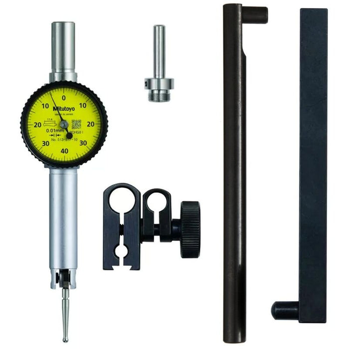 Mitutoyo Series 513 Pocket Type Dial Test Indicator 0.8mm Range 0.01mm Graduation 513-517-10T