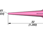 JBC 20G Tapered Dispenser Tips
