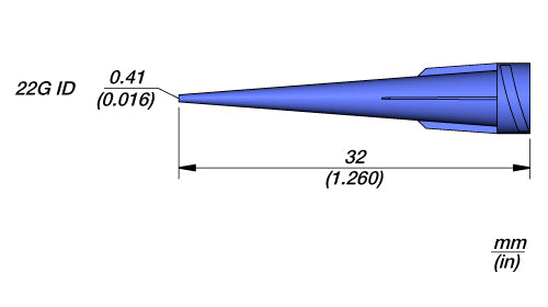 JBC 22G Tapered Dispenser Tip ND22P