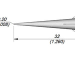 JBC 27G Tapered Dispenser Tip ND27P