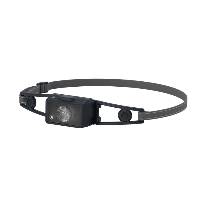 Ledlenser NEO1R 250lm Wide Beam 39gm Rechargeable Running Headlamp Grey