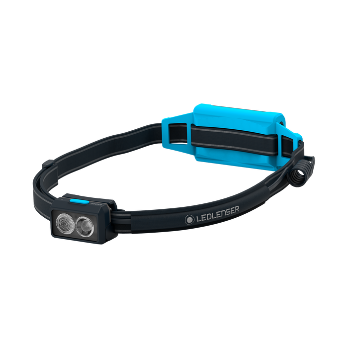 Ledlenser NEO5R 600lm Twin LED Fusion Beam Rechargeable Running Headlamp Lime