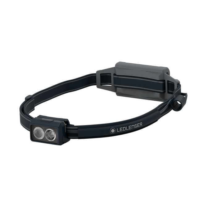 Ledlenser NEO5R 600lm Twin LED Fusion Beam Rechargeable Running Headlamp Grey