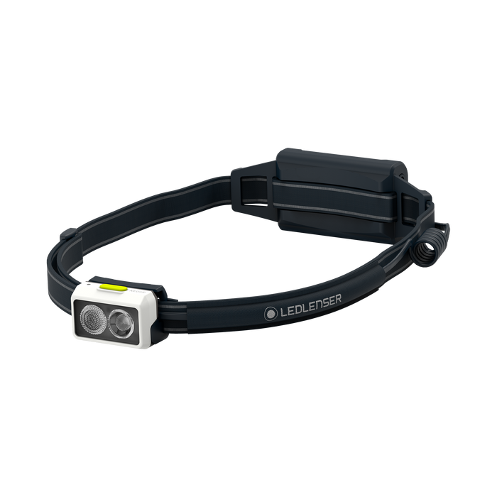 Ledlenser NEO5R 600lm Twin LED Fusion Beam Rechargeable Running Headlamp Lime