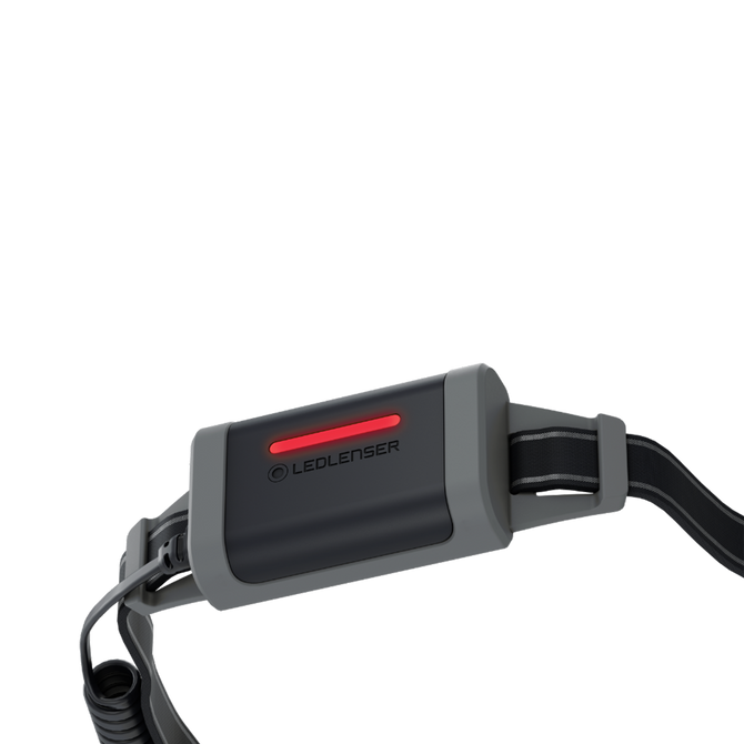 Ledlenser NEO5R 600lm Twin LED Fusion Beam Rechargeable Running Headlamp Grey