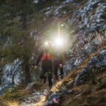 Ledlenser NEO9R 1200lm Xtreme Twin LED Fusion Beam Rechargeable Running Headlamp Grey