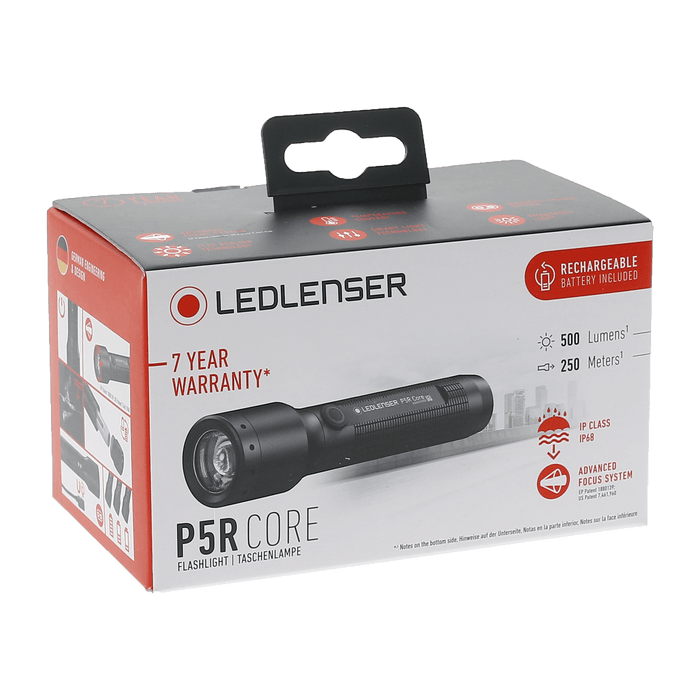 Ledlenser P5R Core 500lm Rechargeable Waterproof Flashlight