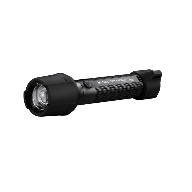 Ledlenser P7R Work UV 1200lm LED & UV LED 365nm Rechargeable Rugged Waterproof Flashlight