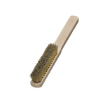 Lessmann Fine Brushes 225x24mm 5 Rows Brass Wire MES Crimped 0.15mm