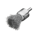Lessmann End Brush with 6mm Shank Dia 30mm Long 68mm Steel Wire STH Crimped 0.30mm