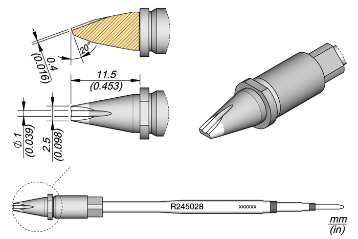 JBC Barrel Cartridge Ø1
