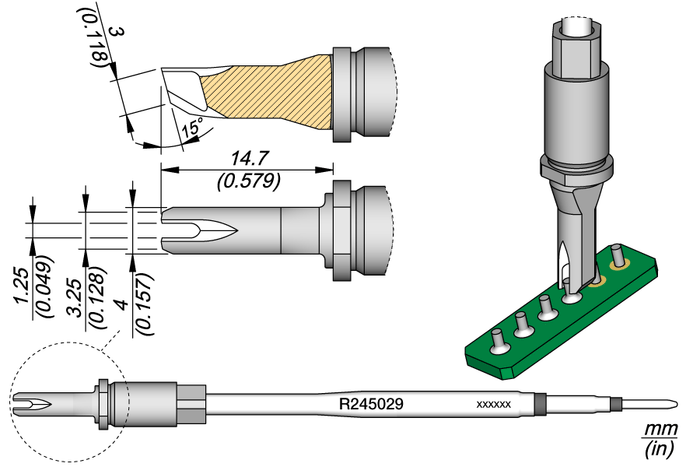 JBC Drag Cartridge 1.25