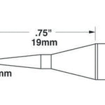 Metcal Cartridge Bevel 0.4mm (0.016