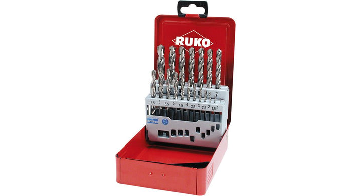 Ruko Twist Drill Bit Set 18 Pce