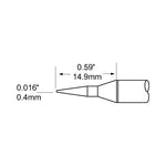 Metcal SCP Soldering Cartridge Conical Long 0.4mm (0.016