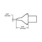 Metcal SMTC Rework Cartridge HM Blade 10.0mm (0.39) 600 Series SMTC-0BL100
