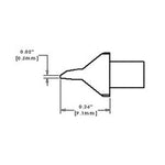 Metcal SMTC Rework Cartridge HM Blade 35.0mm (1.38) 700 Series SMTC-1BL350