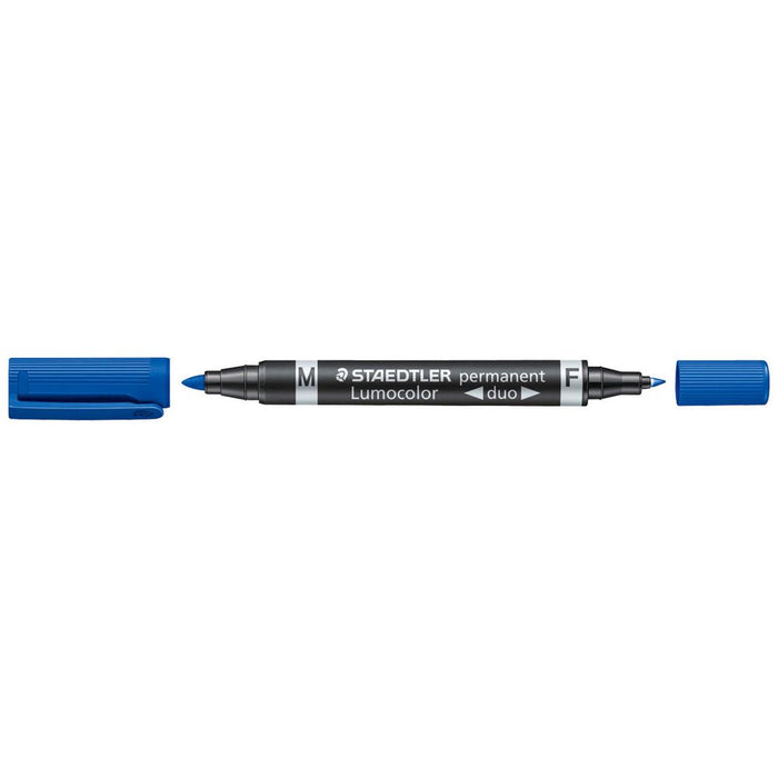 Staedtler Marker Double Ended Blue ST-3483