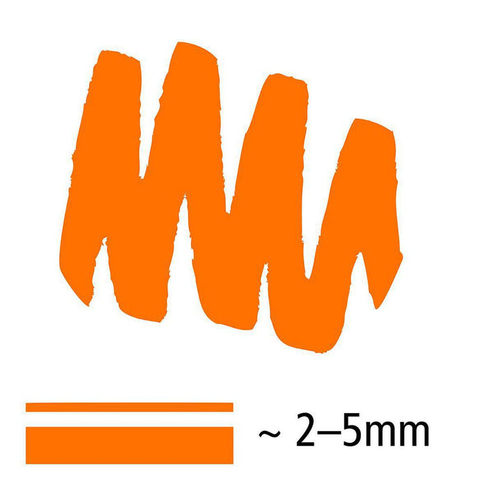 Staedtler Marker Chisel Point Orange 2-5mm ST-3504