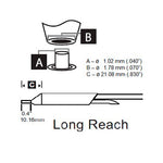 Metcal STDC Desolder Cartridge Long Reach ID=1.27mm (0.05