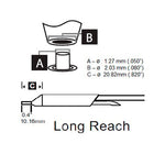 Metcal STDC Desolder Cartridge Long Reach Standard Type ID=1.27mm/20.82mm Tip Length 700 Series STDC-705L