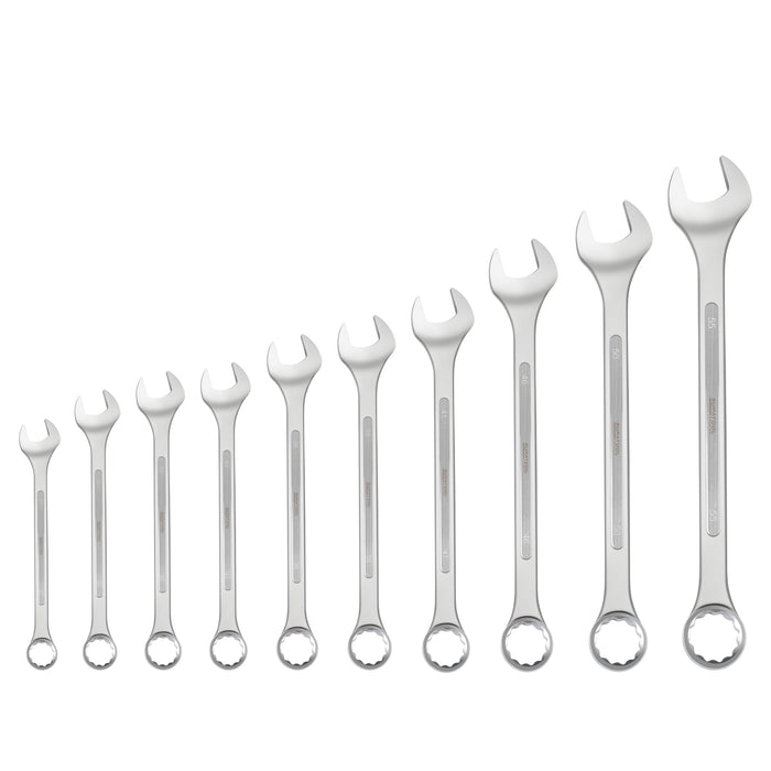 Supatool 10 Pce Jumbo Metric Combination Spanner Set, 10 Pce