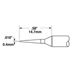 Metcal Conical (STTC) Narrow 0.8x14.7mm (0.016
