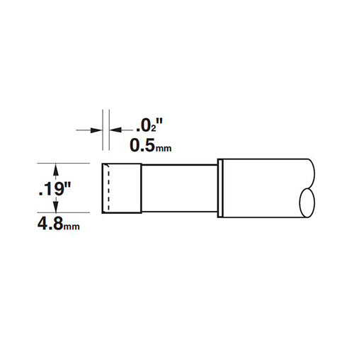 Metcal Heat Stake (STTC) 4.8mm (0.19
