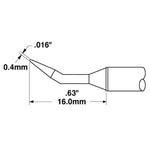 Metcal Conical (STTC) 30˚ Bent Narrow (∅xL) 0.4mmx16.0mm (0.016