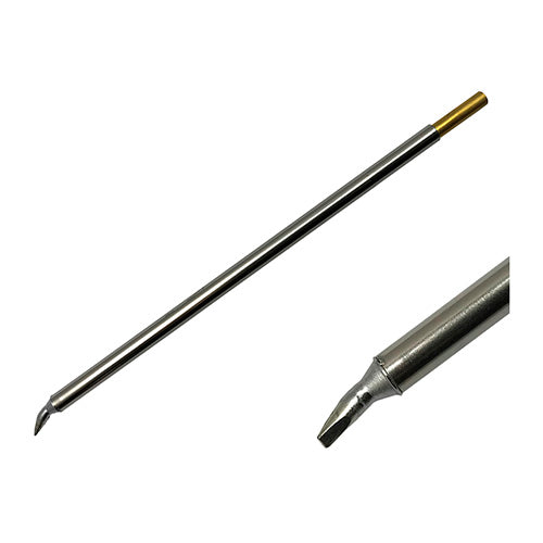 Metcal Chisel (STTC) 30˚ Bent (W x L) 1.8mm x 9.9mm 500 Series STTC-598