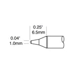 Metcal Conical (STTC) Power (∅ x L) 1.0x6.5mm 800 Series STTC-801P