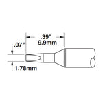 Metcal Chisel (STTC) 1.8x9.9mm (0.07