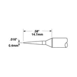 Metcal Conical (STTC) Narrow (∅ x L) 0.8mm x 14.7mm 800 Series STTC-845