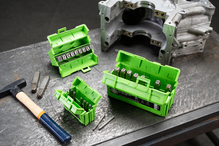 Kukko 328-120 Standard Number Punch Set, 9 Pce